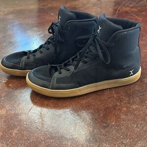 Flux Adapt high top barefoot trainers shoes size 9 men’s women’s 10 black